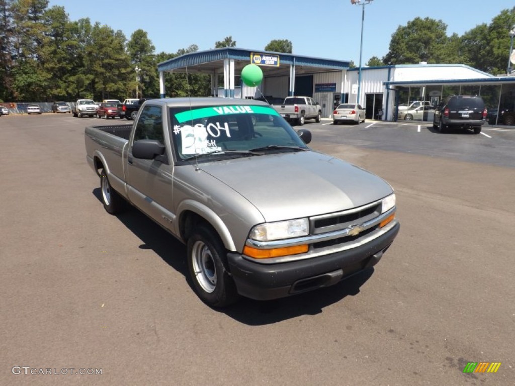 1999 S10 Regular Cab - Light Pewter Metallic / Graphite photo #7