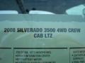 2008 Black Chevrolet Silverado 3500HD LTZ Crew Cab 4x4 Dually  photo #48