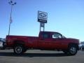 2008 Victory Red Chevrolet Silverado 3500HD LT Crew Cab 4x4 Dually  photo #1