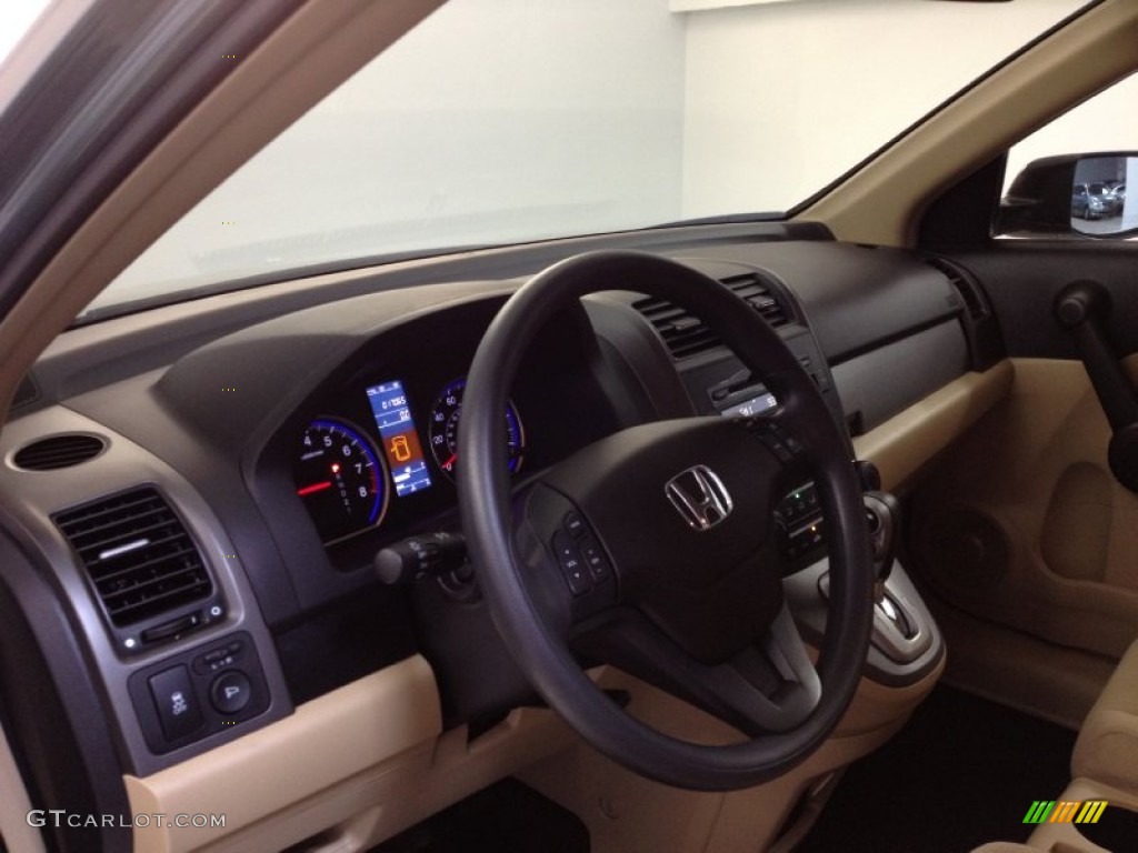2011 CR-V SE 4WD - Opal Sage Metallic / Ivory photo #16