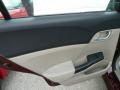 Crimson Pearl - Civic LX Sedan Photo No. 13