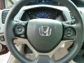 Crimson Pearl - Civic LX Sedan Photo No. 17
