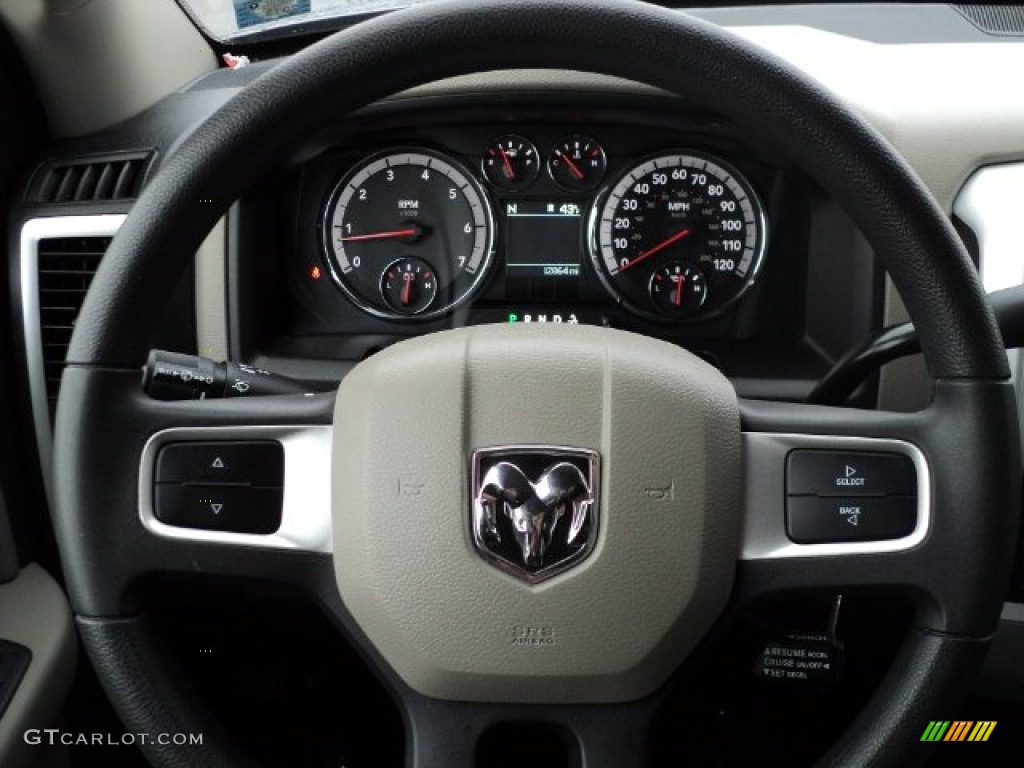 2011 Ram 1500 SLT Quad Cab 4x4 - Mineral Gray Metallic / Dark Slate Gray/Medium Graystone photo #27