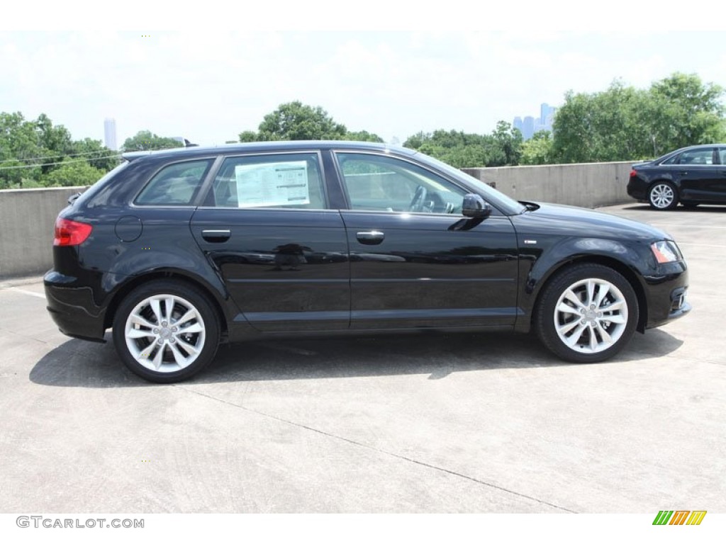 Brilliant Black 2012 Audi A3 2.0 TDI Exterior Photo #66205871