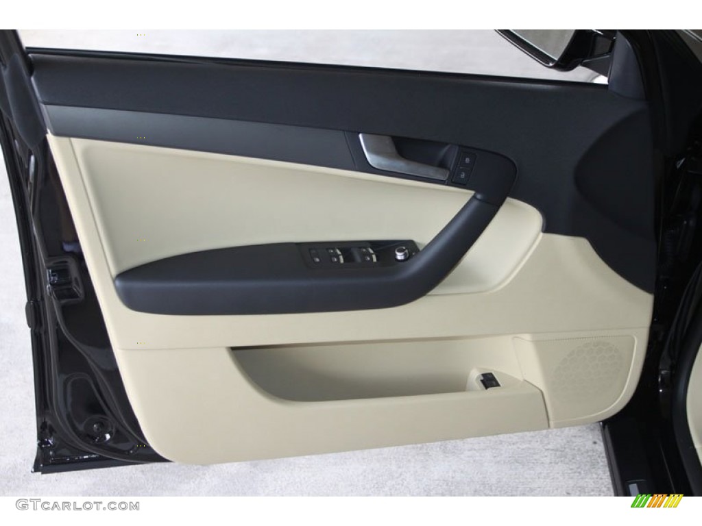 2012 Audi A3 2.0 TDI Luxor Beige Door Panel Photo #66205874