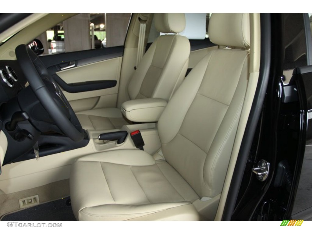 Luxor Beige Interior 2012 Audi A3 2.0 TDI Photo #66205880