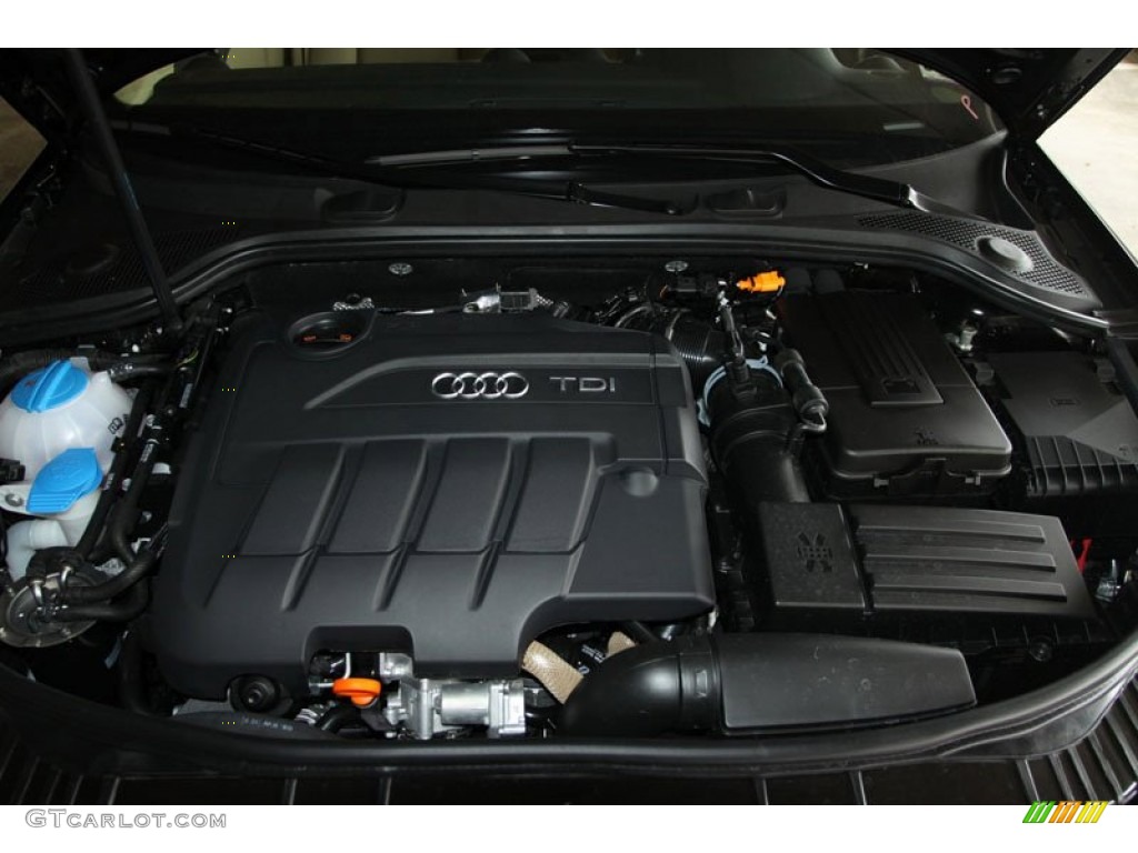 2012 Audi A3 2.0 TDI 2.0 Liter TDI Turbocharged DOHC 16-Valve Turbo-Diesel 4 Cylinder Engine Photo #66205925