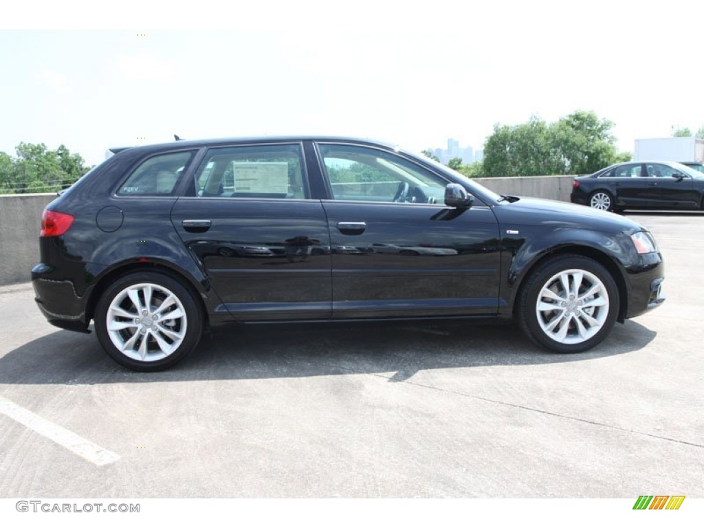 Brilliant Black 2012 Audi A3 2.0T Exterior Photo #66205961