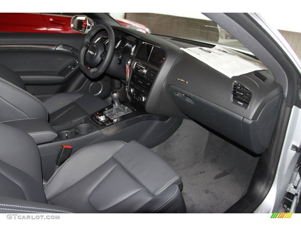 Black Interior 2013 Audi S5 3.0 TFSI quattro Coupe Photo #66206223
