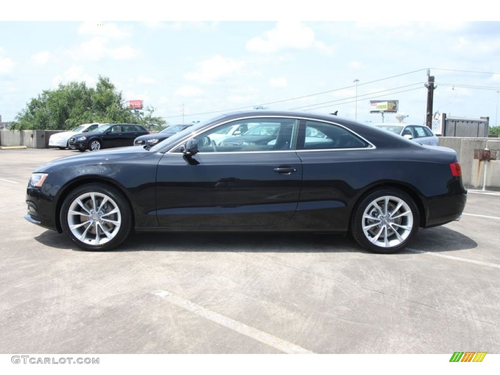 Phantom Black Pearl Effect 2013 Audi A5 2.0T quattro Coupe Exterior Photo #66206256