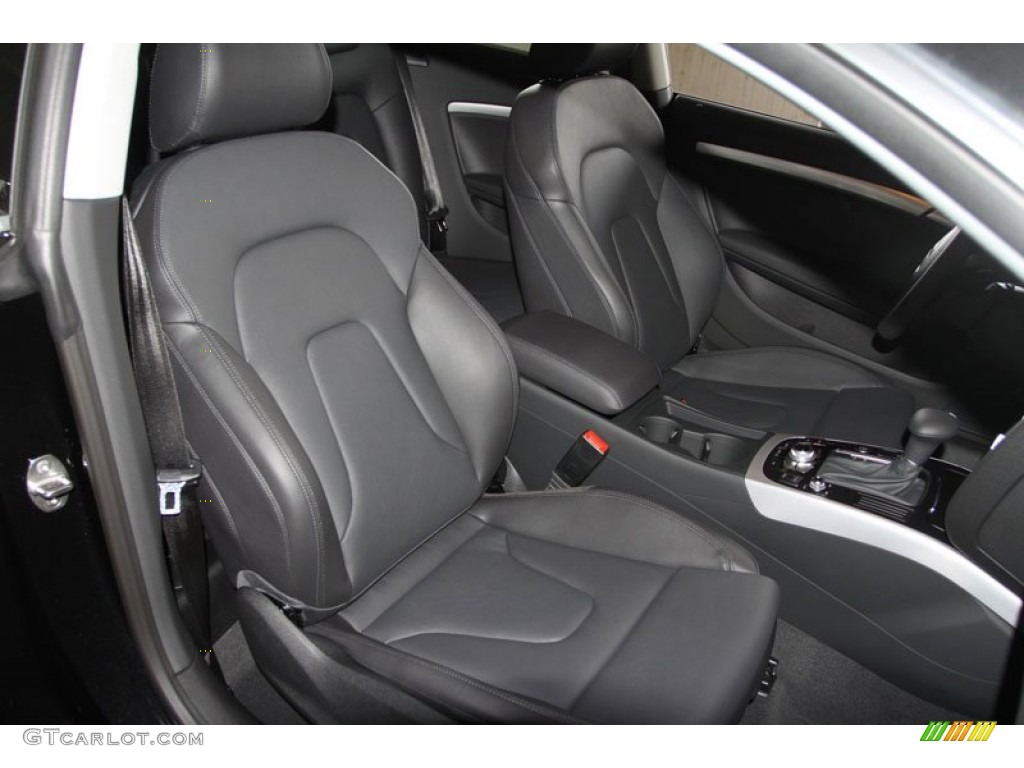 Black Interior 2013 Audi A5 2.0T quattro Coupe Photo #66206328