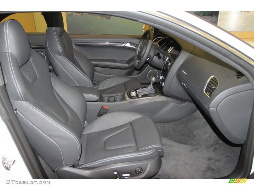 Black Interior 2013 Audi S5 3.0 TFSI quattro Coupe Photo #66206409
