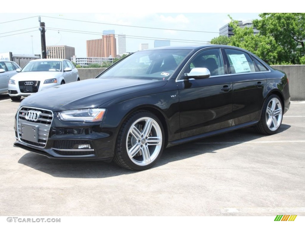 Brilliant Black 2013 Audi S4 3.0T quattro Sedan Exterior Photo #66206433