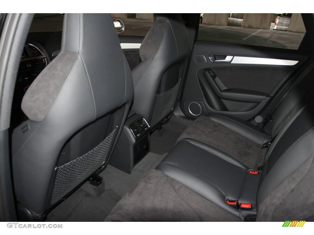 Black Interior 2013 Audi S4 3.0T quattro Sedan Photo #66206466