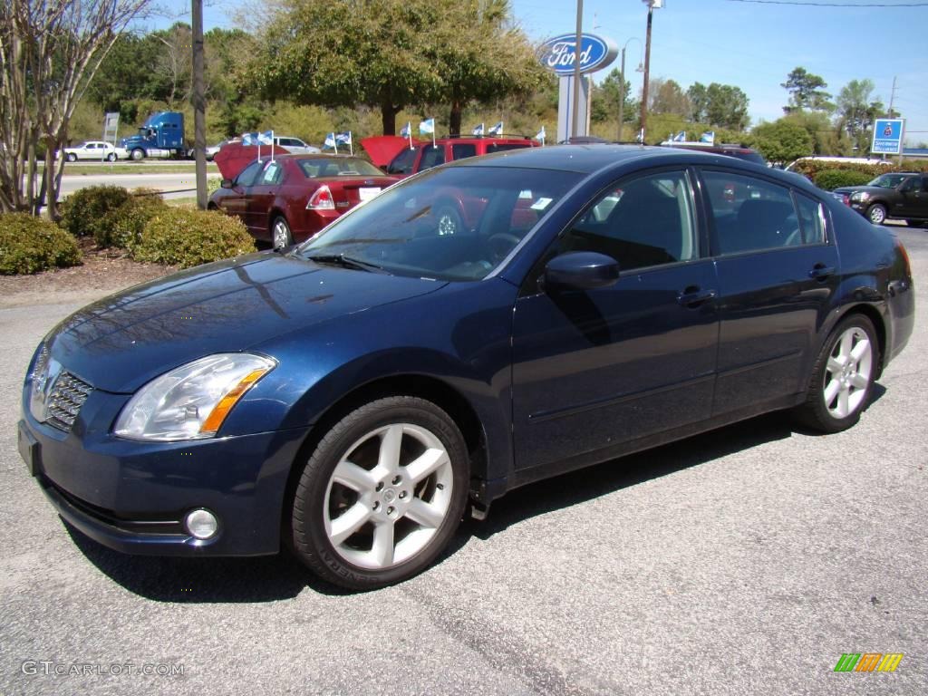 2004 Nissan maxima majestic blue #6