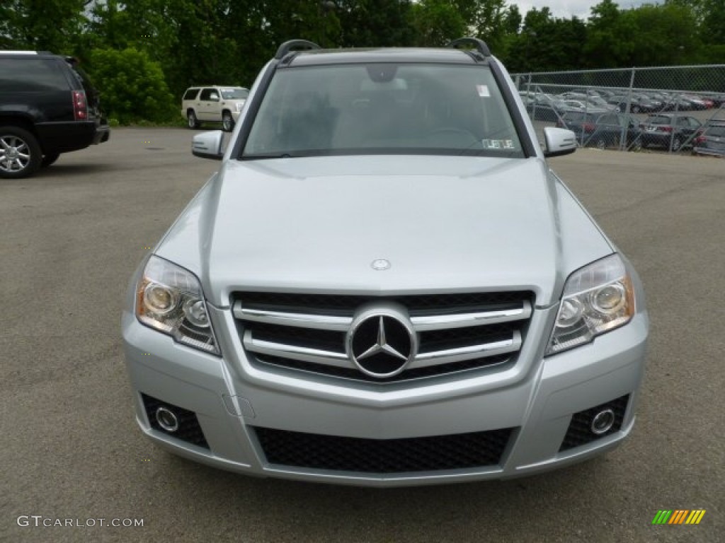 Iridium Silver Metallic 2010 Mercedes-Benz GLK 350 4Matic Exterior Photo #66209977