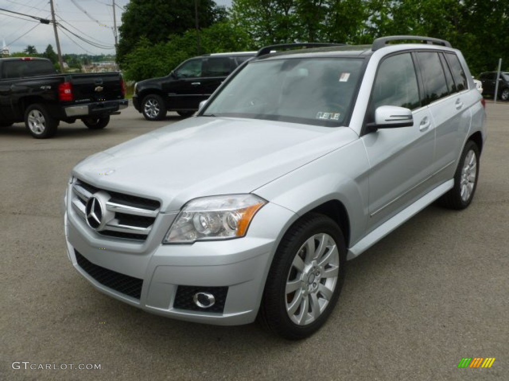 Iridium Silver Metallic 2010 Mercedes-Benz GLK 350 4Matic Exterior Photo #66209983