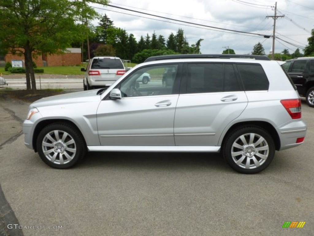 Iridium Silver Metallic 2010 Mercedes-Benz GLK 350 4Matic Exterior Photo #66209992