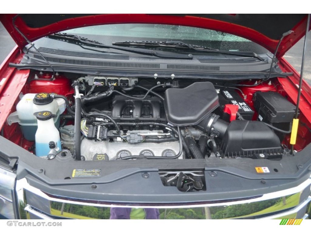 2010 Ford Edge Sport AWD 3.5 Liter DOHC 24-Valve iVCT Duratec V6 Engine Photo #66209998