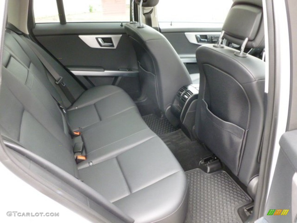 Black Interior 2010 Mercedes-Benz GLK 350 4Matic Photo #66210061