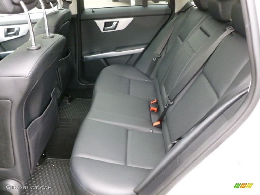Black Interior 2010 Mercedes-Benz GLK 350 4Matic Photo #66210076