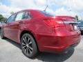 2012 Deep Cherry Red Crystal Pearl Coat Chrysler 200 S Sedan  photo #2