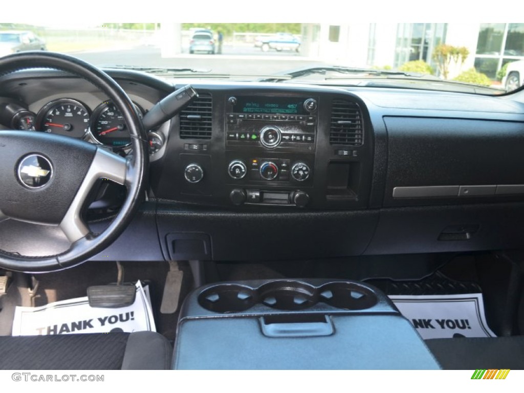 2009 Silverado 1500 LT Extended Cab 4x4 - Imperial Blue Metallic / Ebony photo #14