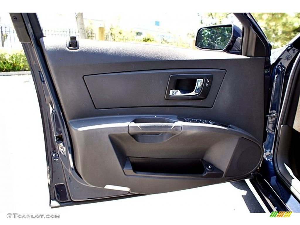 2004 Cadillac CTS Sedan Ebony Door Panel Photo #66211585