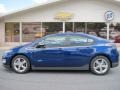 Blue Topaz Metallic 2012 Chevrolet Volt Hatchback Exterior