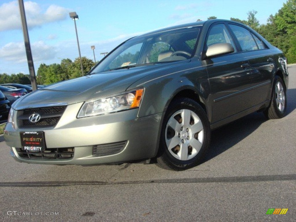 2007 Sonata GLS - Natural Khaki / Beige photo #1