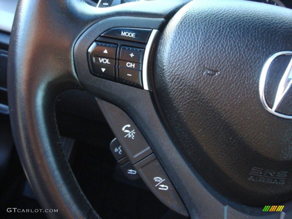2010 TSX Sedan - Crystal Black Pearl / Ebony photo #21