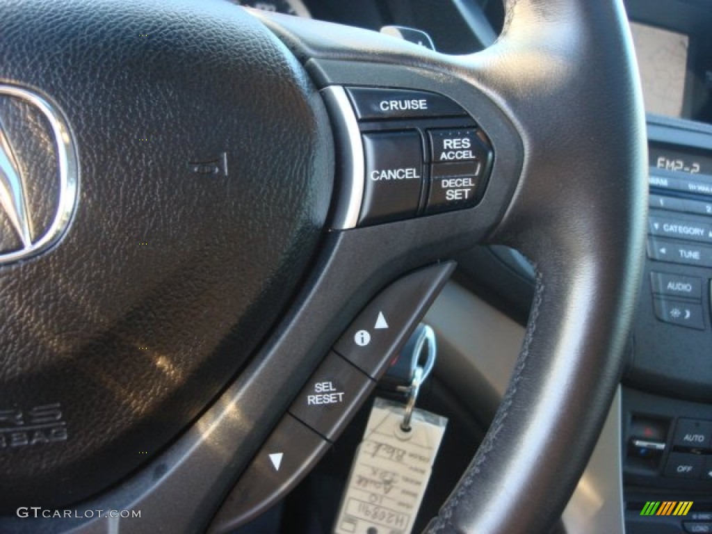 2010 TSX Sedan - Crystal Black Pearl / Ebony photo #22