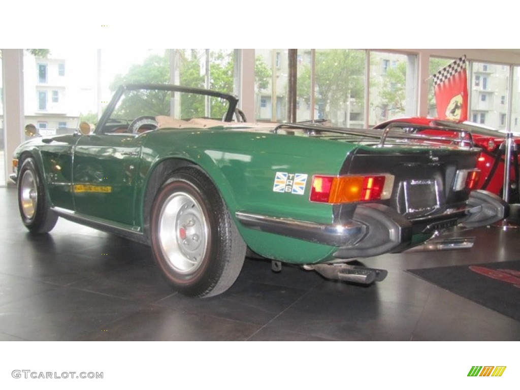 1976 TR6 Roadster - British Racing Green / Beige photo #3