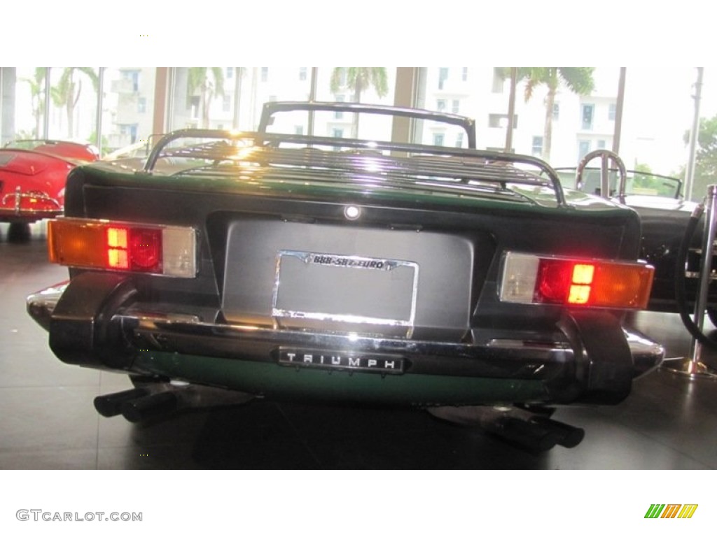 1976 TR6 Roadster - British Racing Green / Beige photo #16