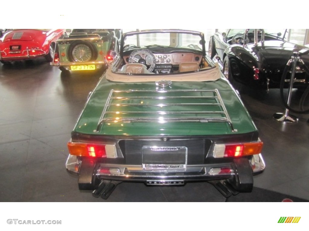 1976 TR6 Roadster - British Racing Green / Beige photo #17