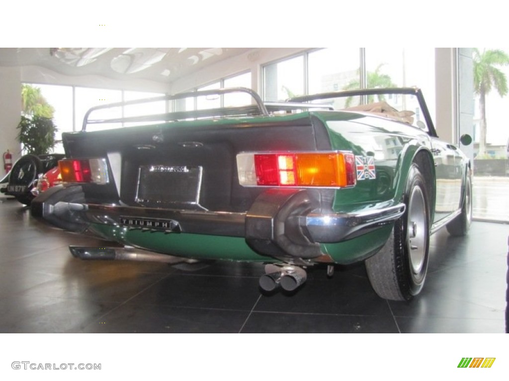 1976 TR6 Roadster - British Racing Green / Beige photo #19