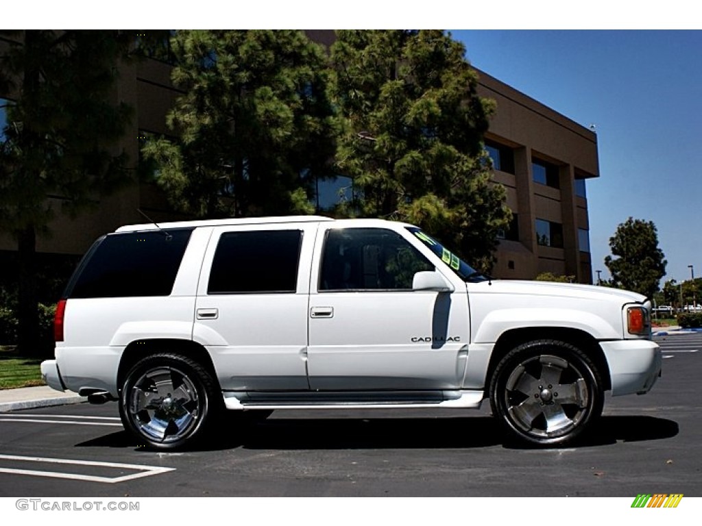 1999 Escalade 4WD - Aspen White / Neutral photo #4