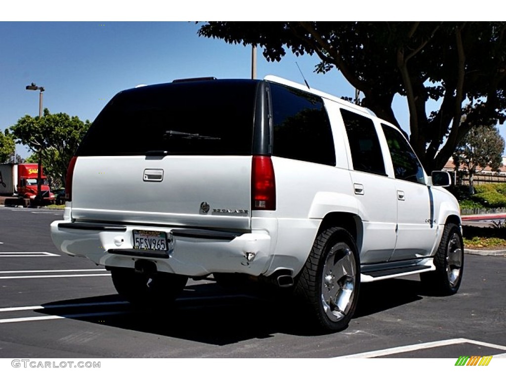 1999 Escalade 4WD - Aspen White / Neutral photo #5
