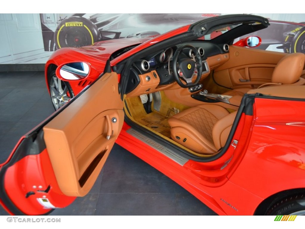 Beige Interior 2011 Ferrari California Standard California Model Photo #66213544
