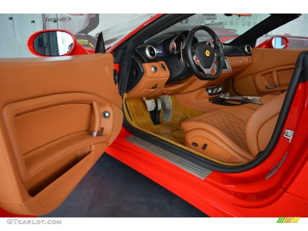 Beige Interior 2011 Ferrari California Standard California Model Photo #66213553