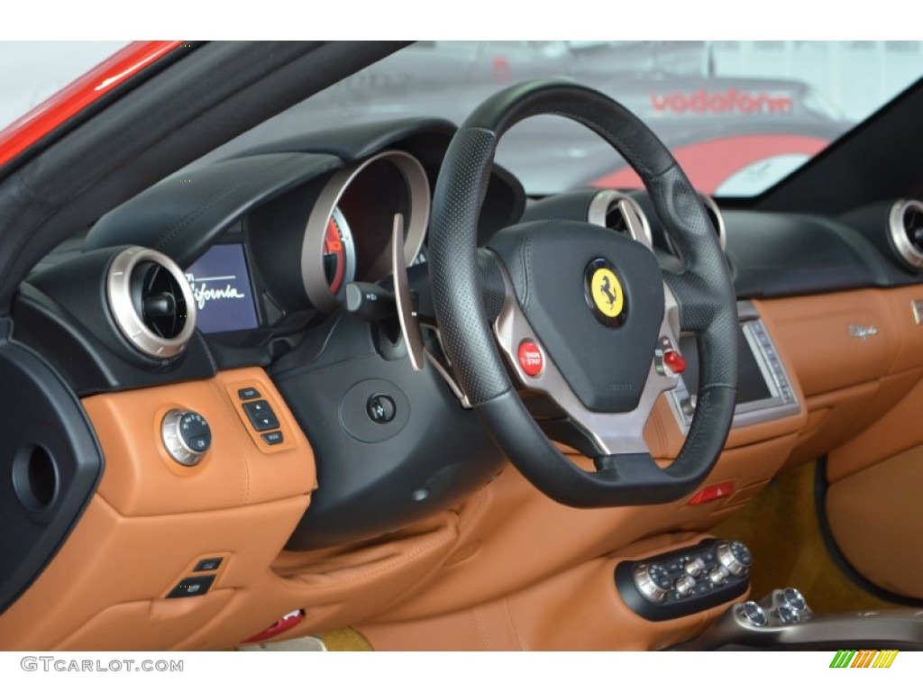 2011 Ferrari California Standard California Model Beige Dashboard Photo #66213559