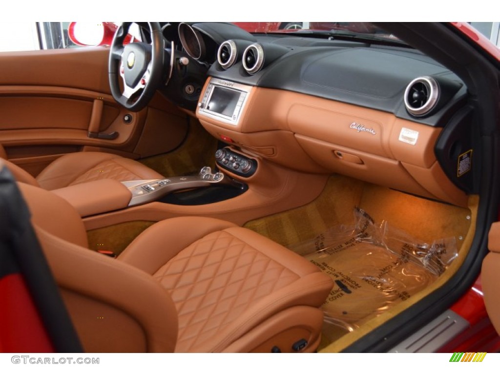 2011 Ferrari California Standard California Model Beige Dashboard Photo #66213598