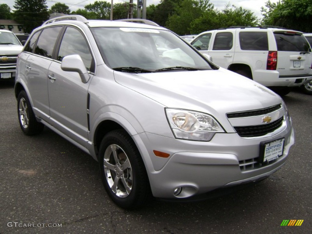 Silver Ice Metallic 2012 Chevrolet Captiva Sport LT Exterior Photo #66213679
