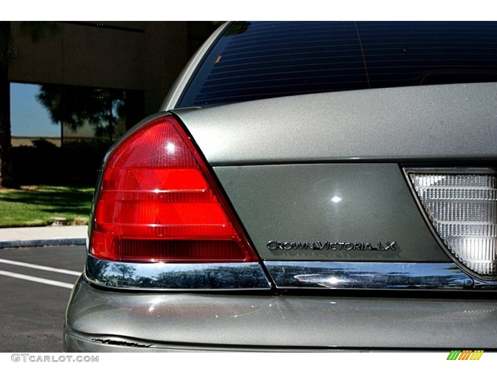 2004 Crown Victoria LX - Spruce Green Metallic / Medium Parchment photo #8