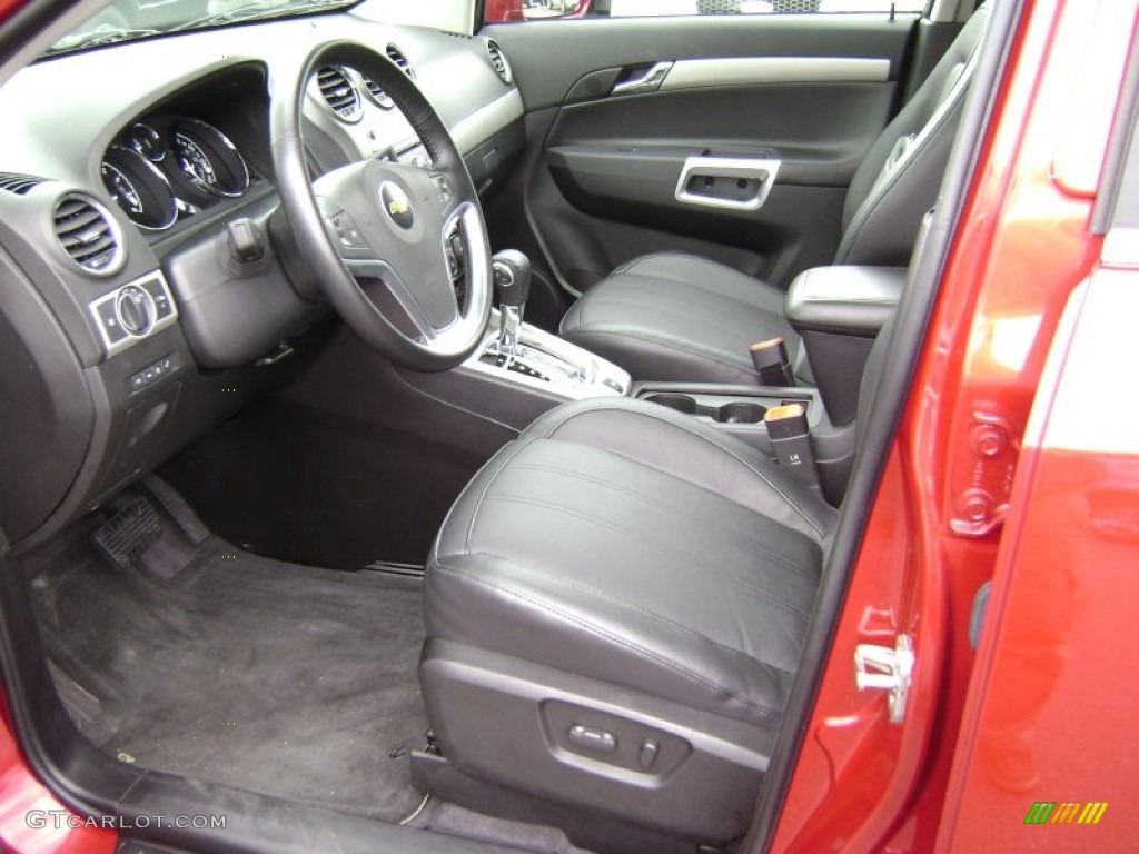Black Interior 2012 Chevrolet Captiva Sport LT Photo #66213901