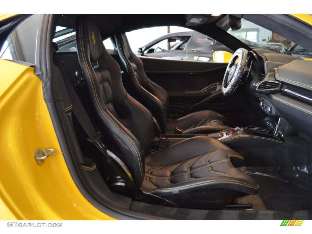 Charcoal Interior 2010 Ferrari 458 Italia Photo #66214189