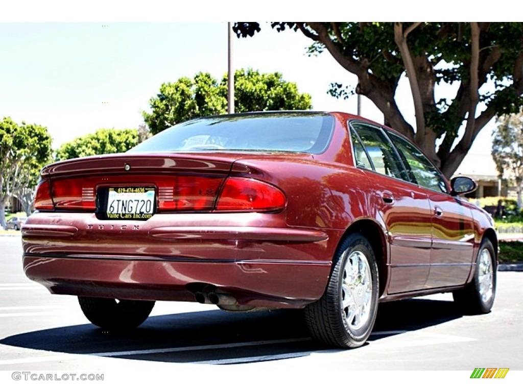 2001 Regal LS - Bordeaux Red Pearl / Taupe photo #6