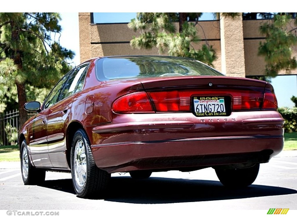 2001 Regal LS - Bordeaux Red Pearl / Taupe photo #9