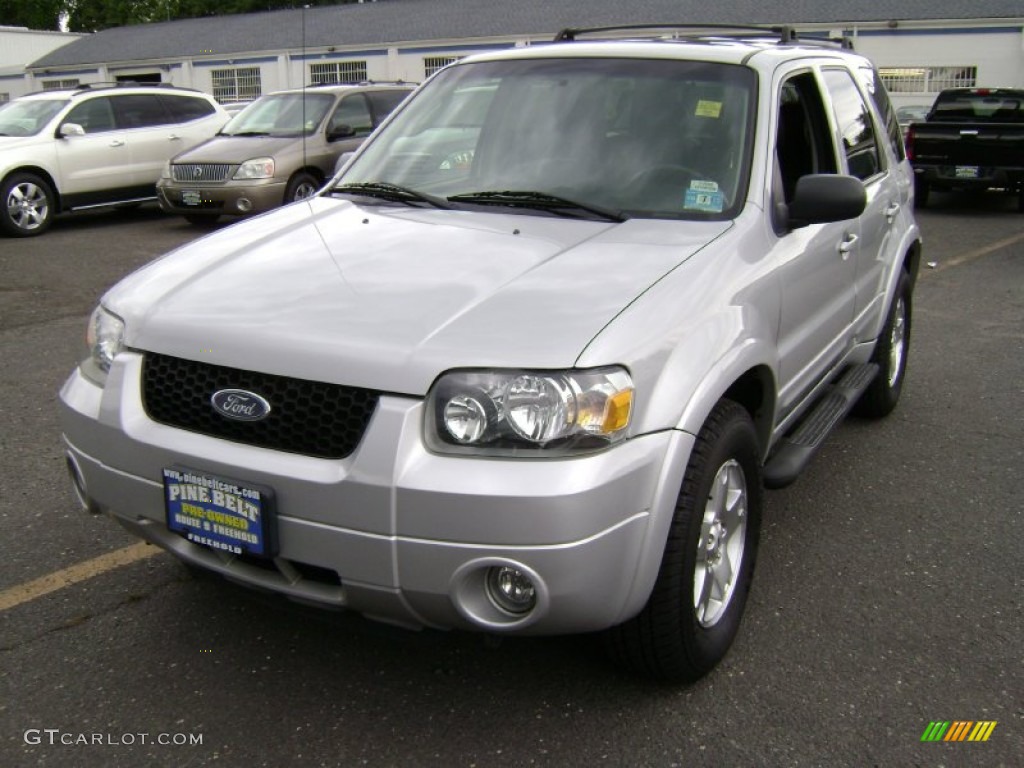 Silver Metallic Ford Escape