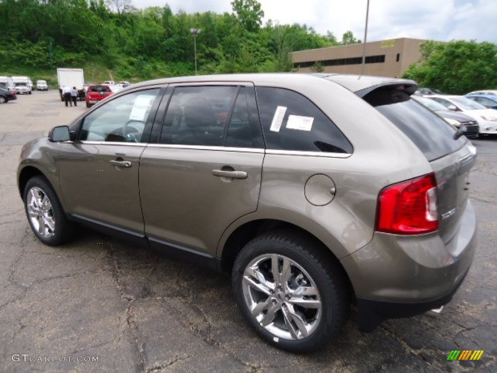 2013 Edge Limited AWD - Mineral Gray Metallic / Medium Light Stone photo #4